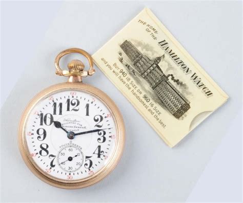 old pocket watch value guide.